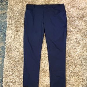 Vuori Meta Pants 38 x 32 Navy Blue